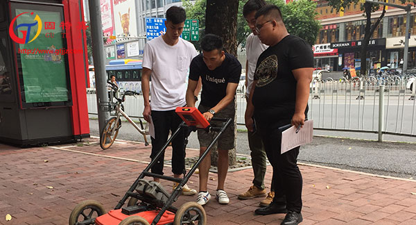 雷迪探地雷達指導過程