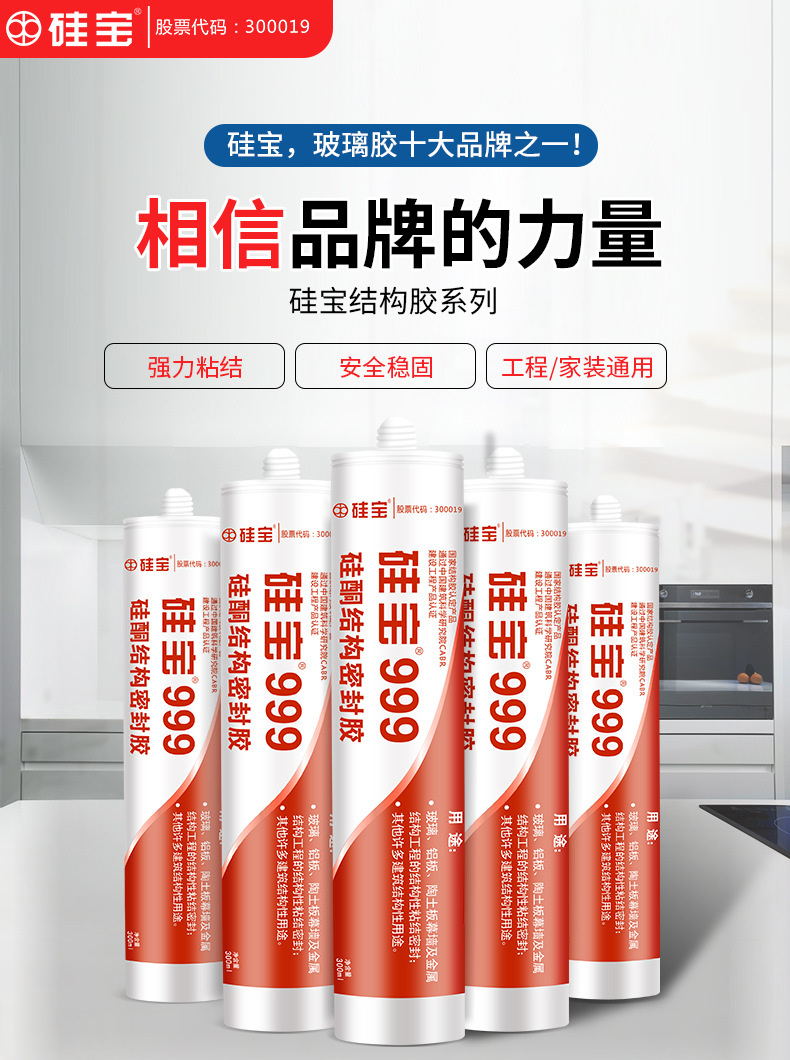 硅寶 999 硅酮結構密封膠-300ml